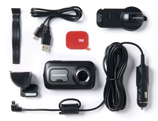 Nextbase 522 dash cam items