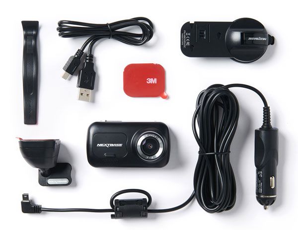 Nextbase 222 dash cam items