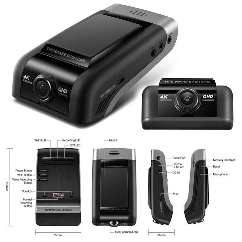 Thinkware f200 dash cam